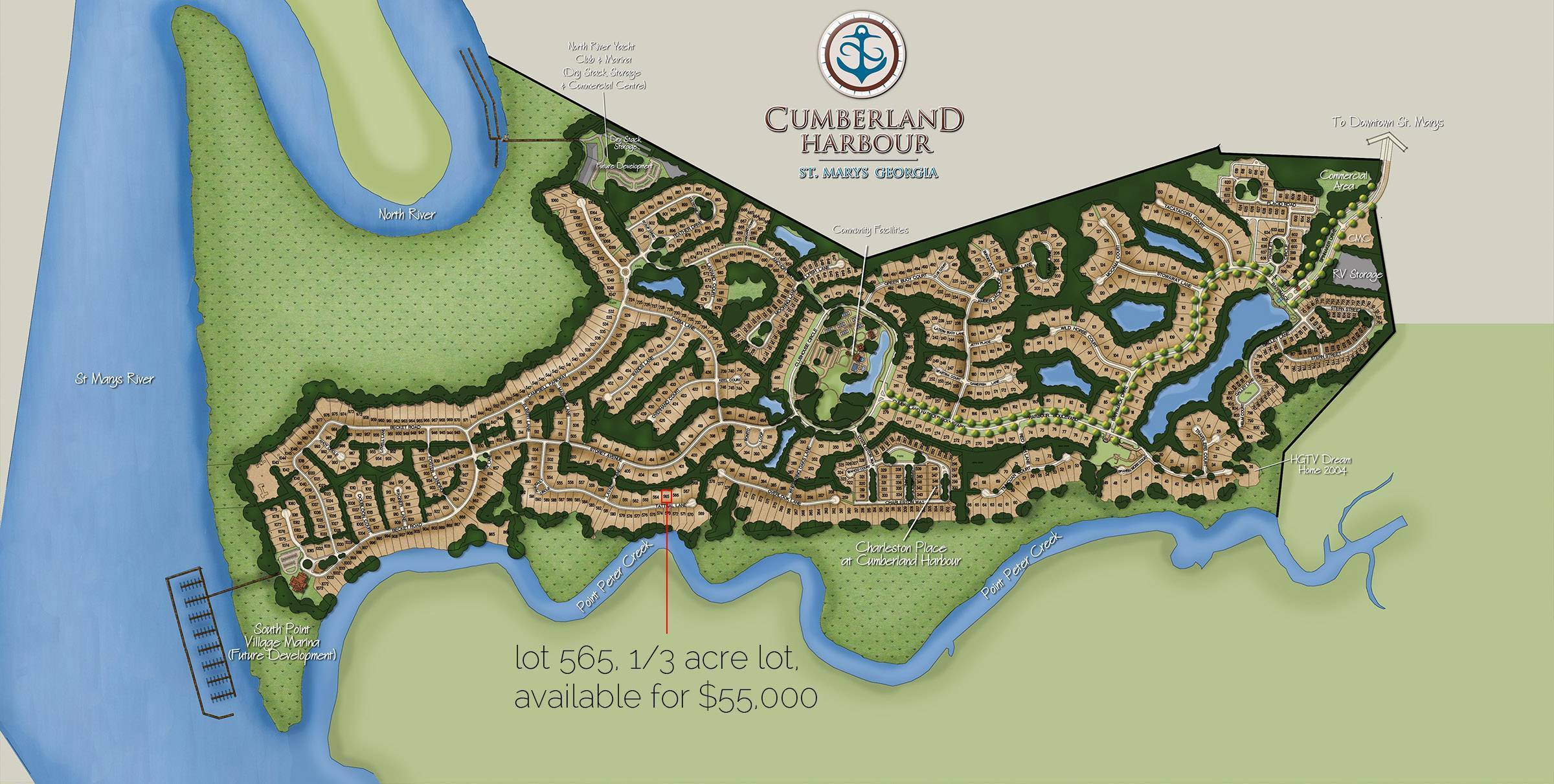 cumberland-harbour-plan Listing Availability